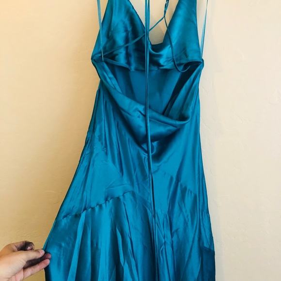 BCBG MAXAZRIA Silk gown dress S - Picture 6 of 11